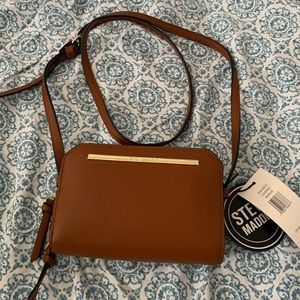 BRAND NEW: Cognac Steve Madden bkarlee crossbody